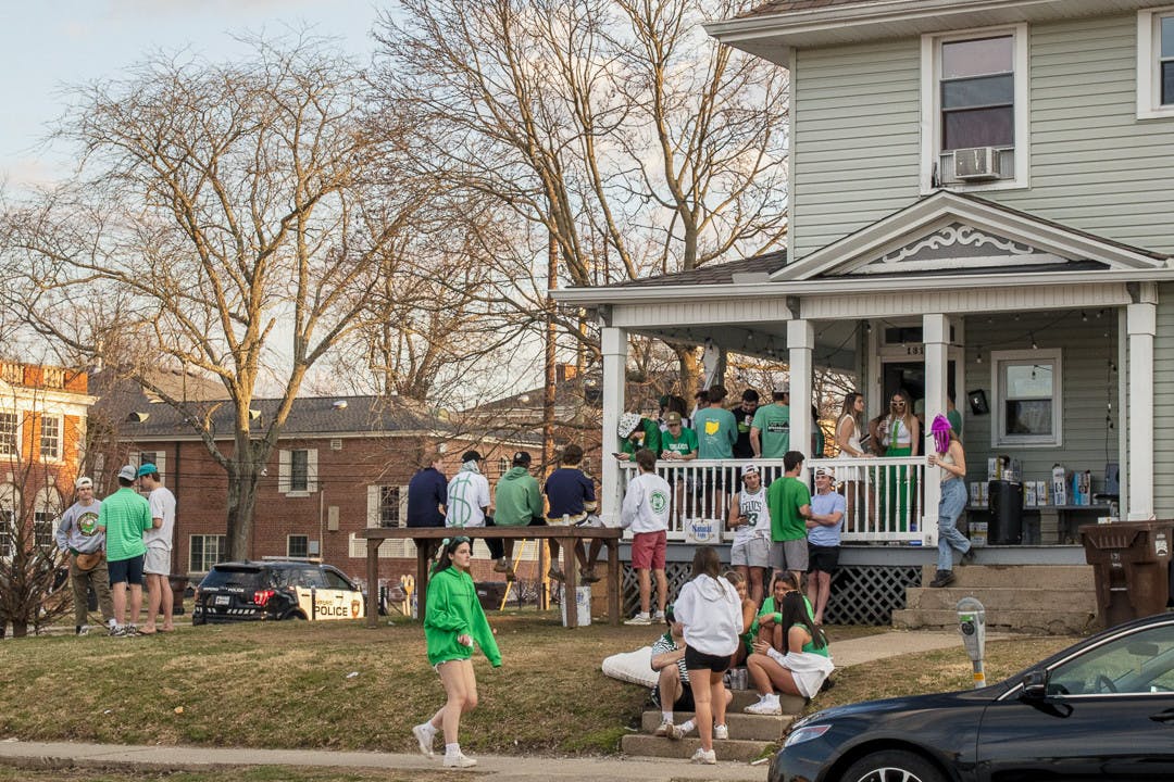 Frat parties offer themes, outdoor space, and cost less money, all of which appeal to opinion writer Emily Burns.