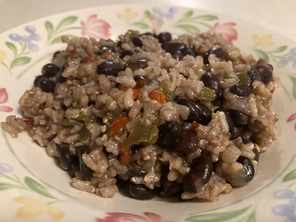Arroz congrí is a delicious vegan recipe from Cuba that can be eaten either as a main dish or as a side.