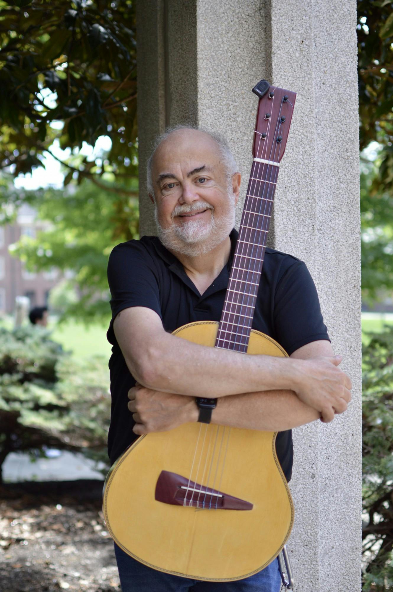 Thomas Garcia, professor of ethnomusicology at Miami University, wants to expand his students&#x27; knowledge of the world through music. 