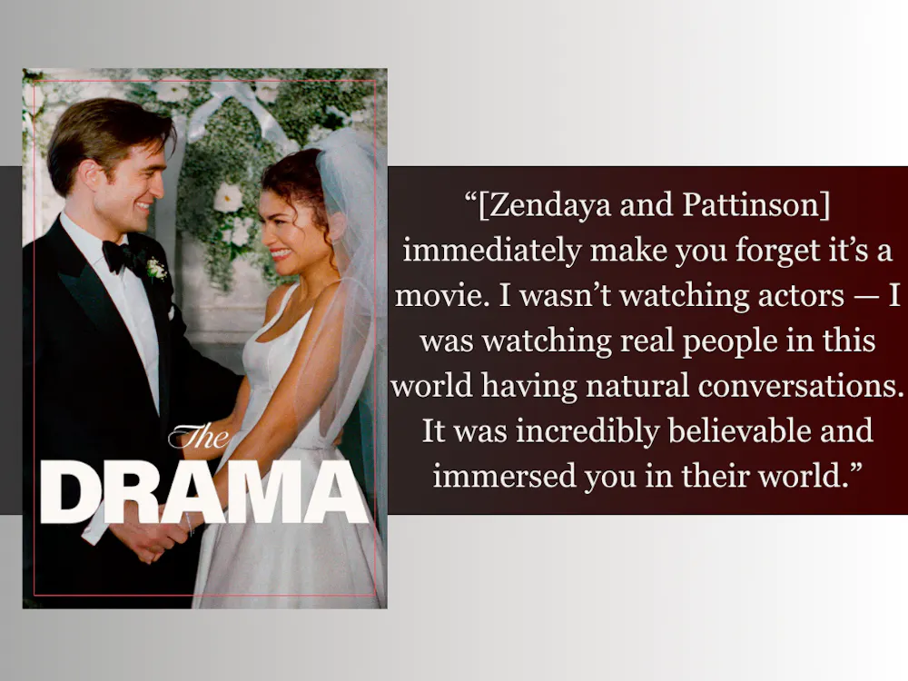 A24's 'The Drama' is drama-filled and messy.