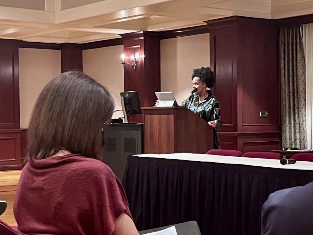 Jennifer James was the keynote speaker on the first day of this year's Altman Lecture Series Symposium.