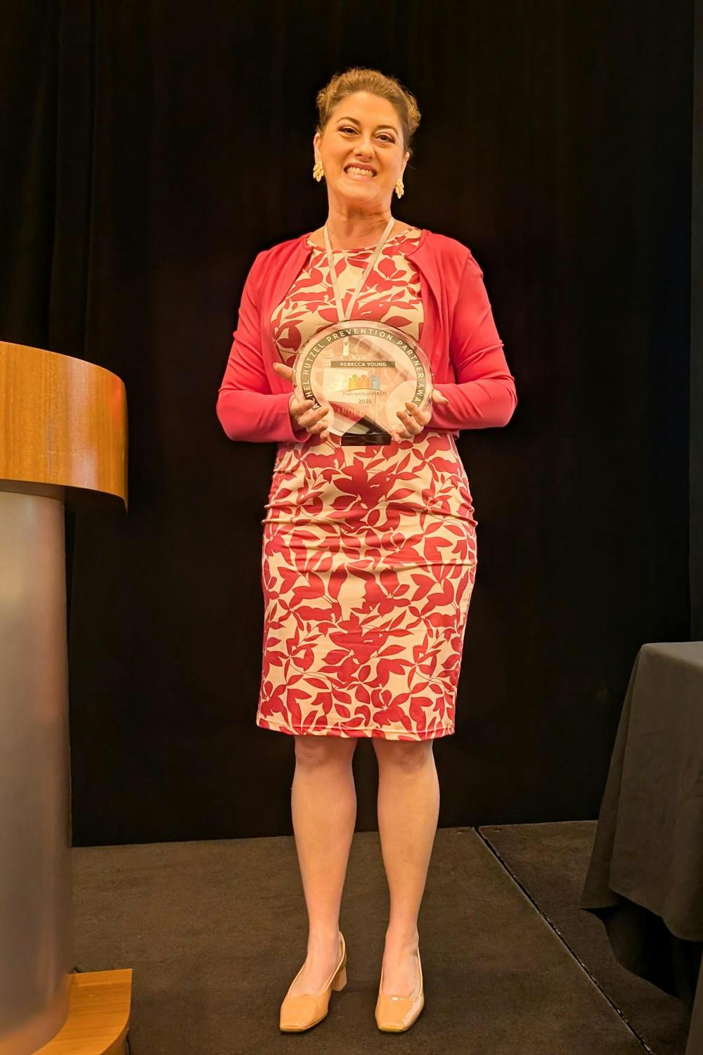 Miami University’s Director of Student Wellness, Rebecca Young, has been recognized with the Rachel Hutzel Prevention Provider Award. Her work connecting students and the Oxford community sets a new standard for prevention, collaboration, and mental health advocacy.