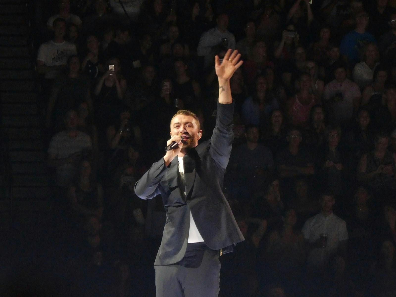 Smith, seen here performing in 2018, released their self-described "coming-of-age" album "Gloria" in January.