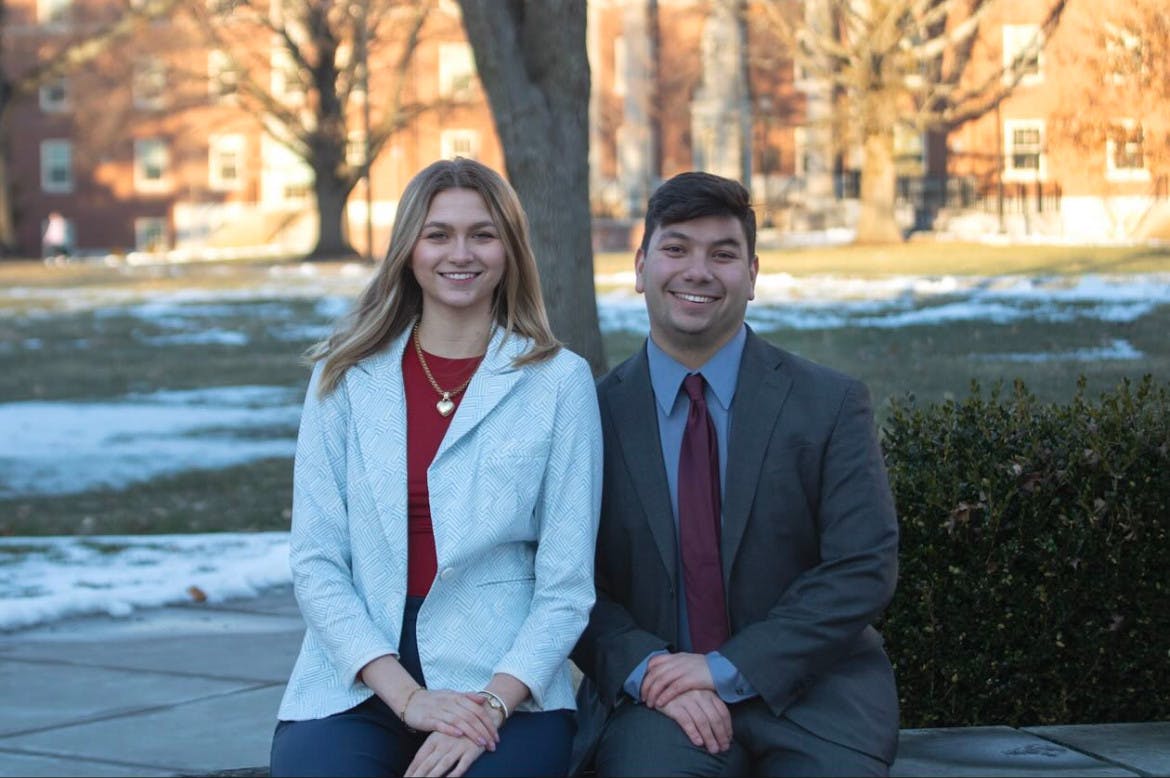 Student body President-elect Danny Martin and Student Body Vice President-elect Kirsten Osteboe won in the closest election in more than a decade.