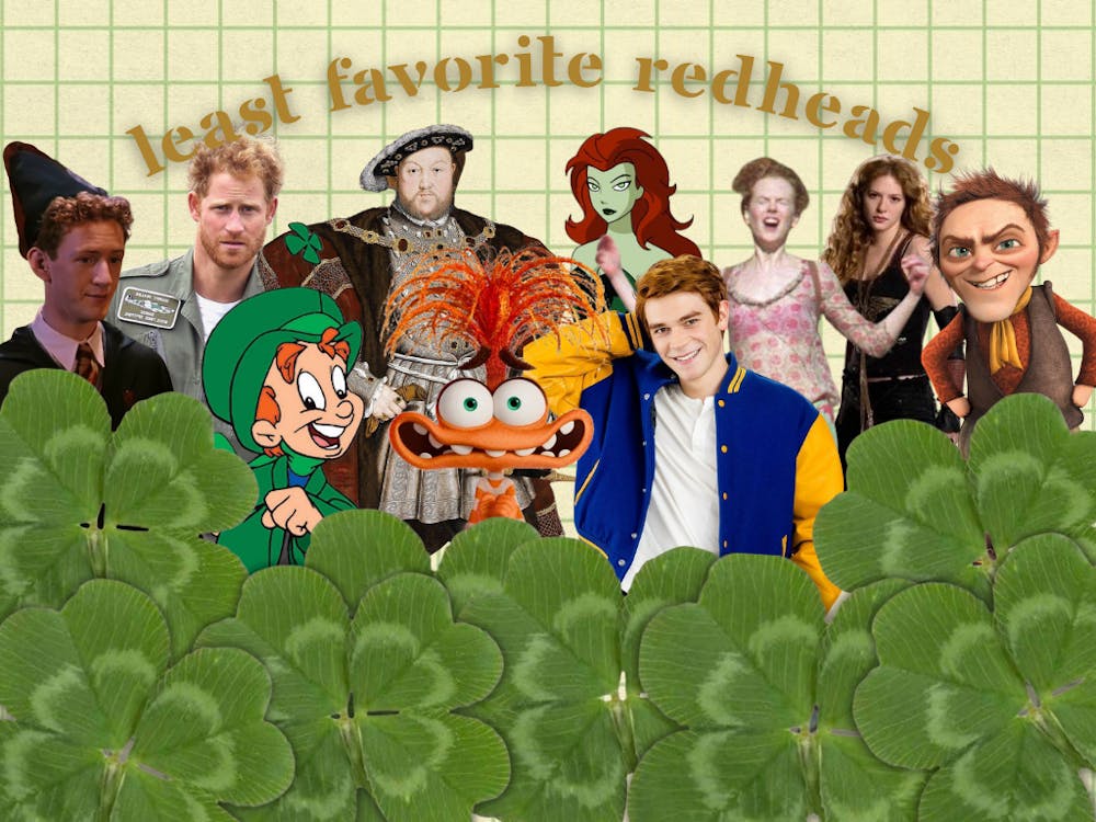 Asst. Culture Editor Ayla Peden ranks her least favorite redheads for Green Beer Day.