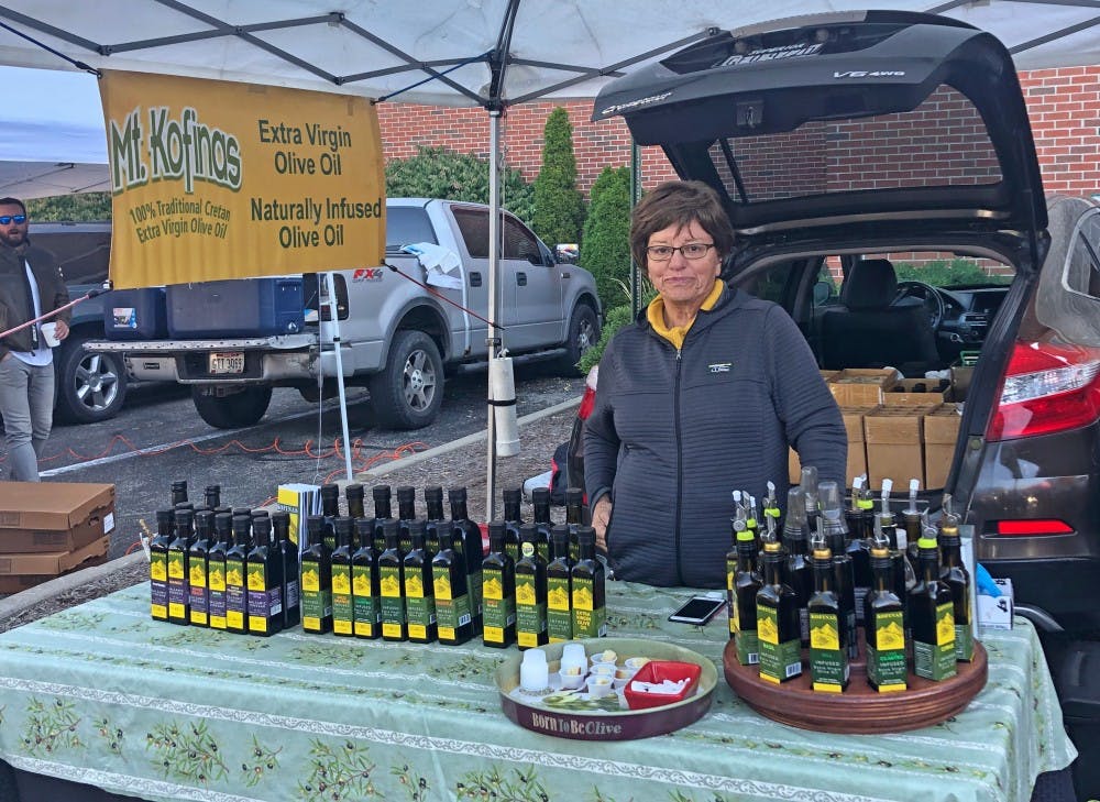 Evie Semertzides was born in Greece and was inspired by her family&#x27;s olive trees to start an olive oil business.