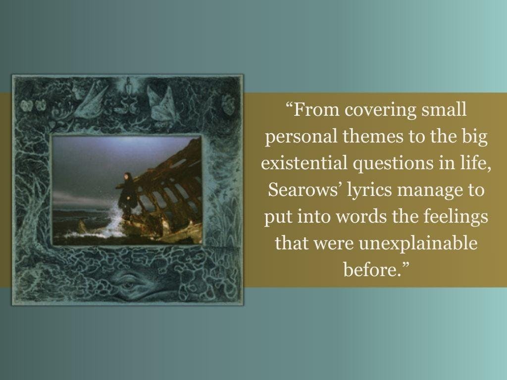 Searows released a new album, 'Death in the Business of Whaling," on Jan. 23.