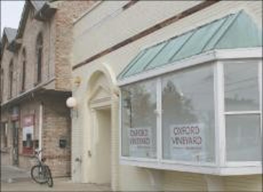 Oxford Vineyard Church is looking to move into the old Lazarus department store building uptown after renting the space temporarily and previously using Talawanda High School.