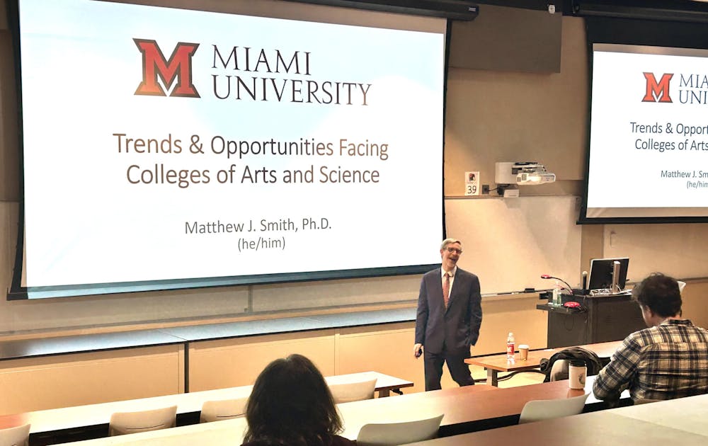 Matthew Smith discusses the trends in higher education sweeping the nation and what strategies he'll use to combat them.