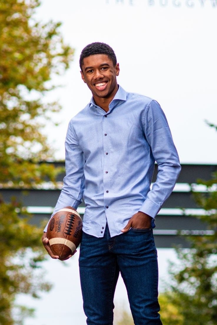 Miami junior Blaiden Kirk is a rising star on TikTok.