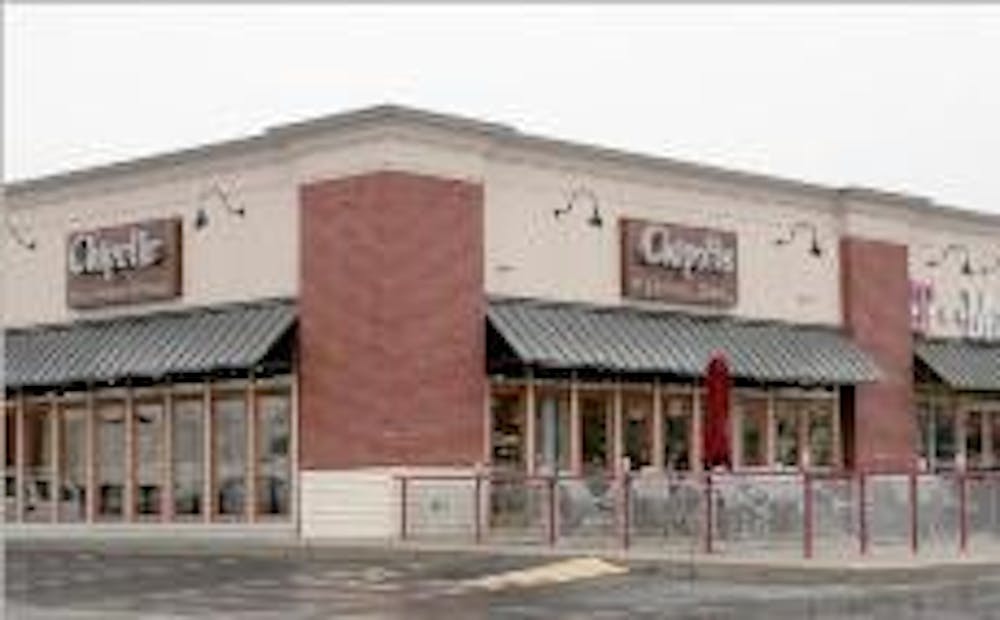 Many students travel out of Oxford to visit Chipotle restaurants like the one in Colerain (above). A design team in the region is looking to expand the chain's presence to Oxford, despite the proximity to Qdoba and other Mexican restaurants uptown.