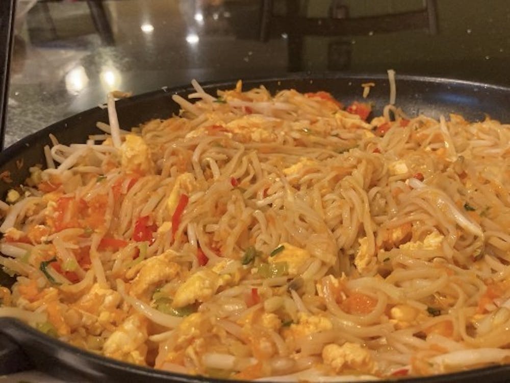 This week on the "Weekly Veg," Ames Radwan tries a vegetarian, peanut-free pad thai recipe.