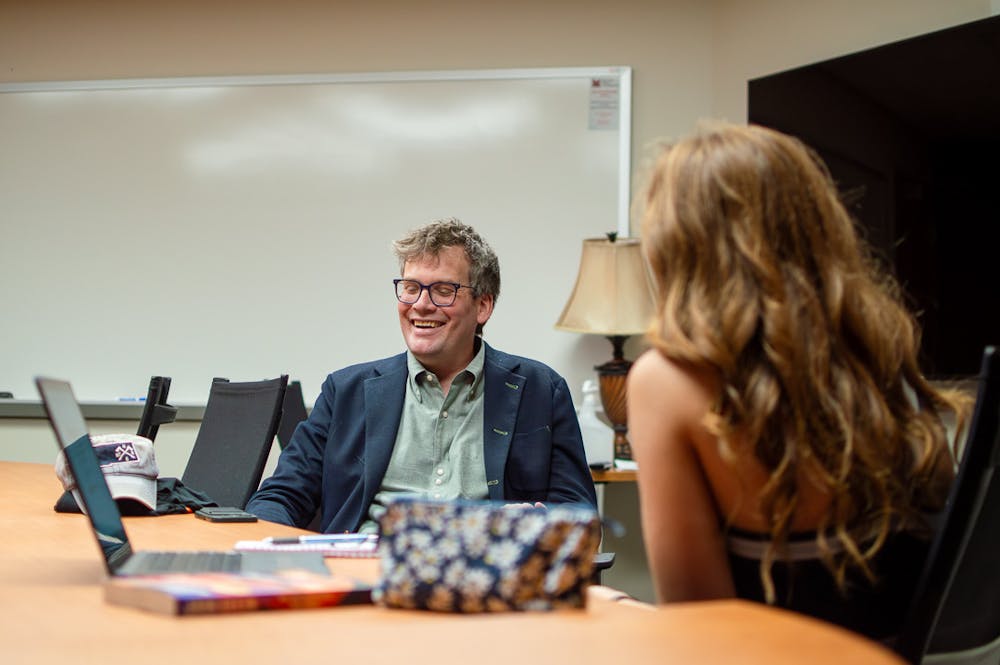 John Green discusses social media, vulnerability and the environment in an interview with Parker Green, a writer for the Miami Student.