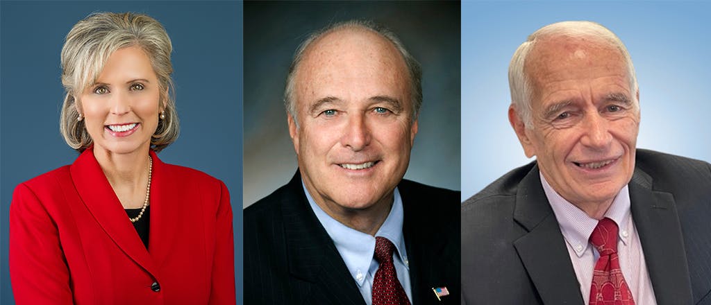 Left: Nancy Nix, Middle: Michael Gmoser, Right: Gregory Wilkens﻿
