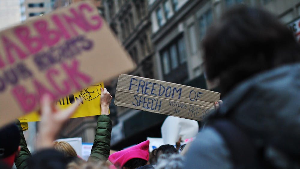 Women's March in New York in 2017. Photo courtesy of Wikimedia Commons.
