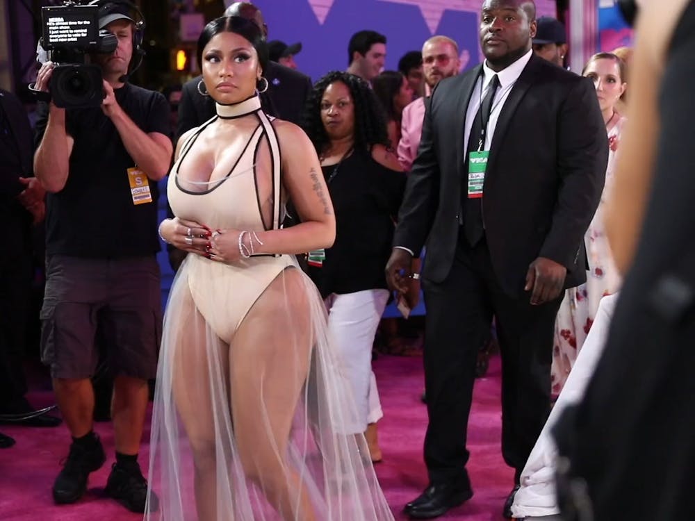 Nicki Minaj, seen here in 2018, won big at the 2022 VMAs Sunday night, taking home the Video Vanguard Award.