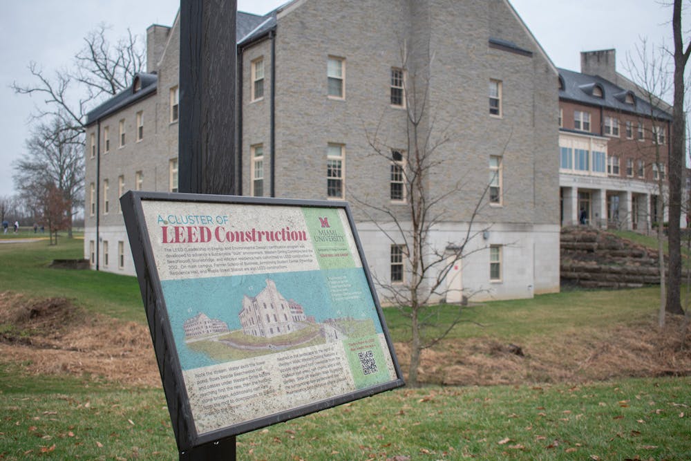 <p>Hodge Hall, along with the other two honors dorms Hillcrest and Young Hall﻿, are some of the most recent buildings to be LEED-certified.</p>