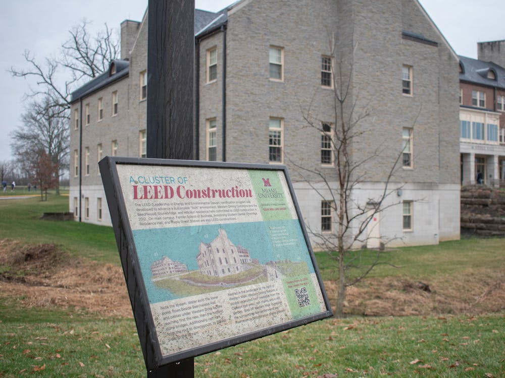Hodge Hall, along with the other two honors dorms Hillcrest and Young Hall﻿, are some of the most recent buildings to be LEED-certified.