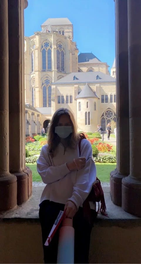 Anna Simile said her study abroad experience has been everything she could ask for and more. 