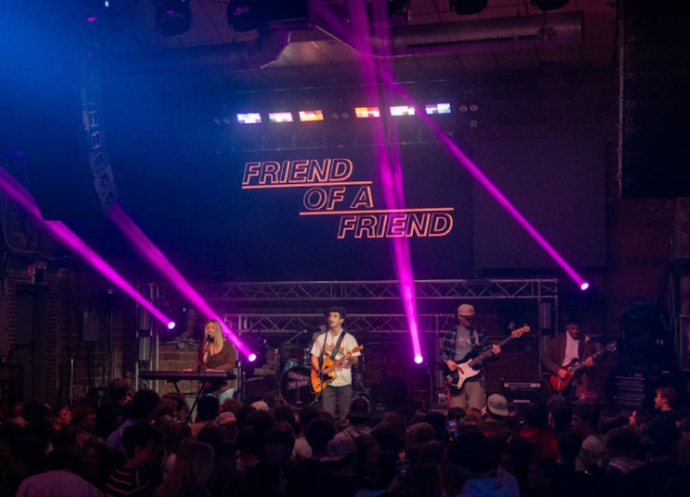 Friends of friends came together to make music at Miami University.