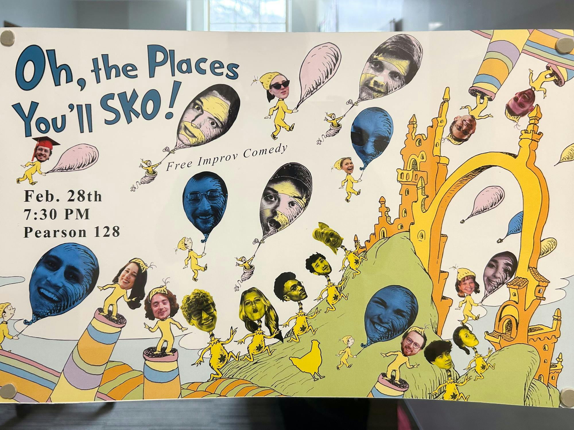 Sketched Out improv put on their first alumni show Feb. 28.