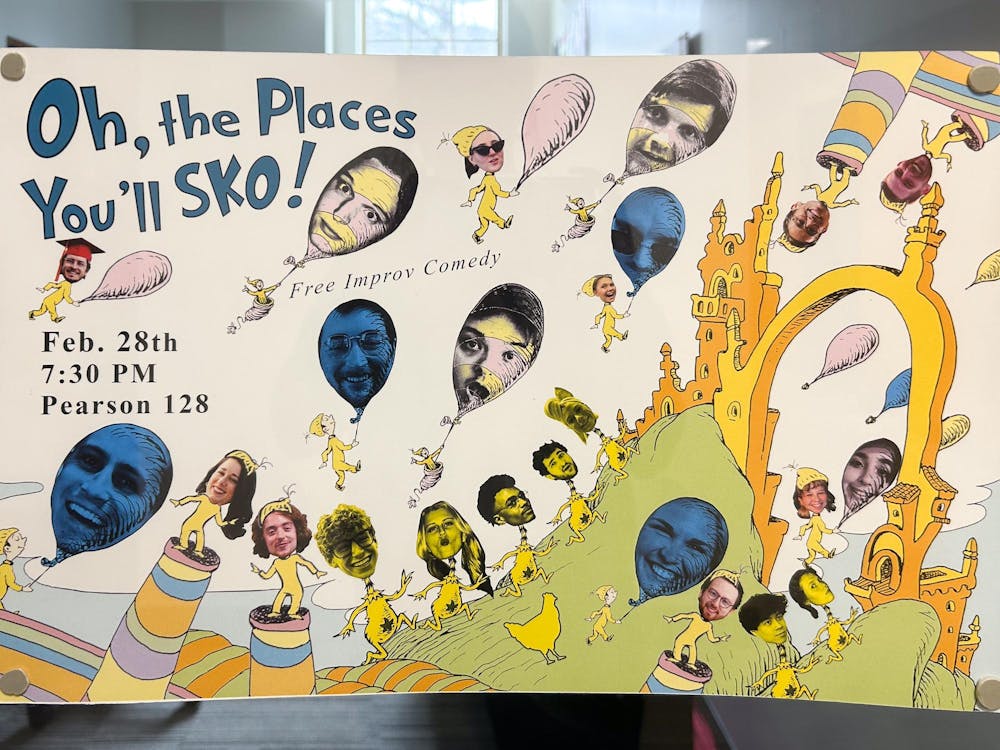 Sketched Out improv put on their first alumni show Feb. 28.