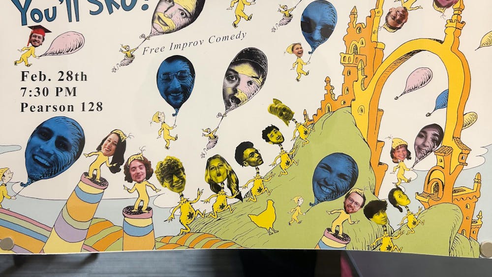 Sketched Out improv put on their first alumni show Feb. 28.