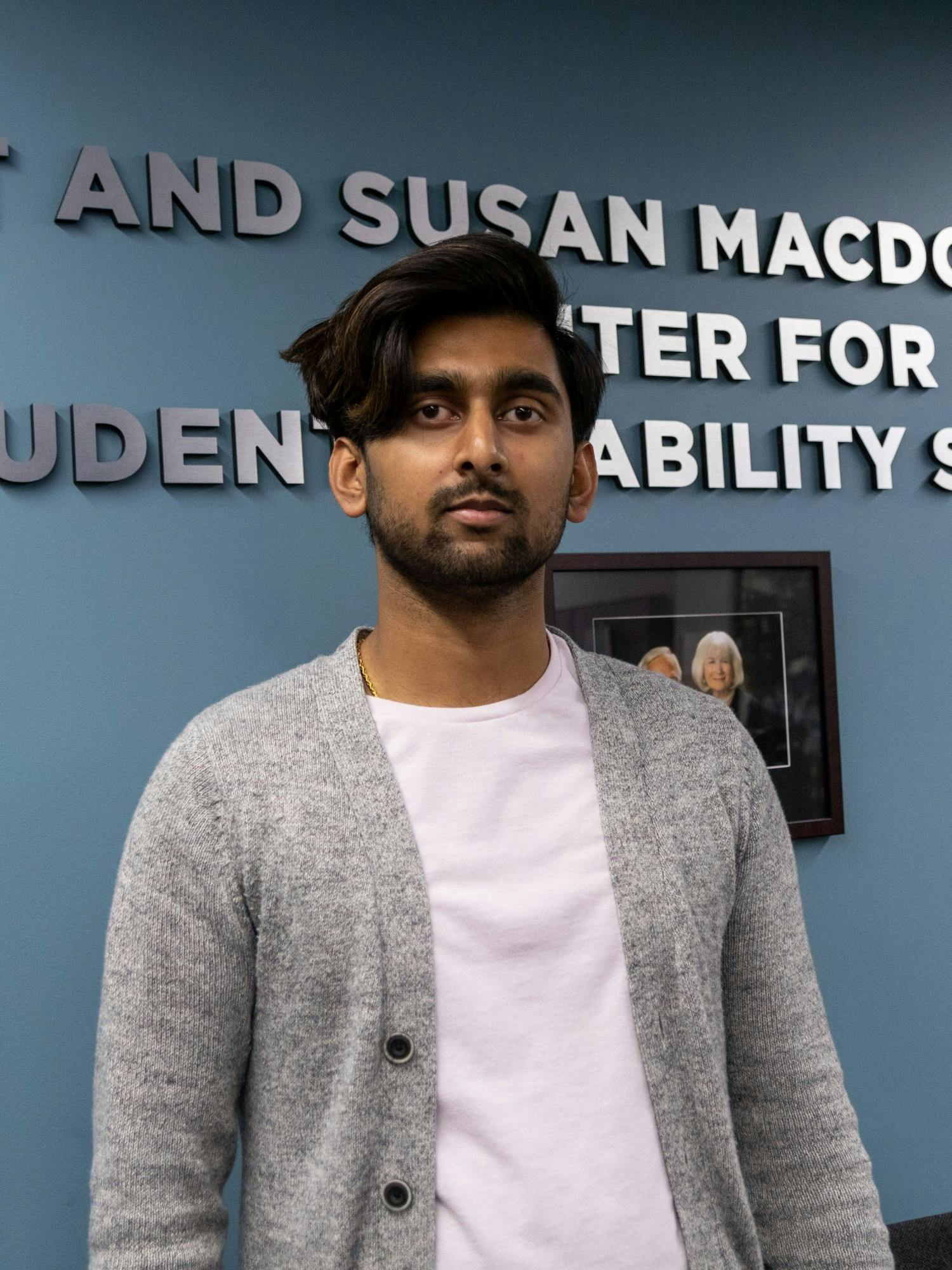 Kinshuk Tella believes that to be a good leader, you need to be a good follower, something he has practiced throughout his four years at Miami.