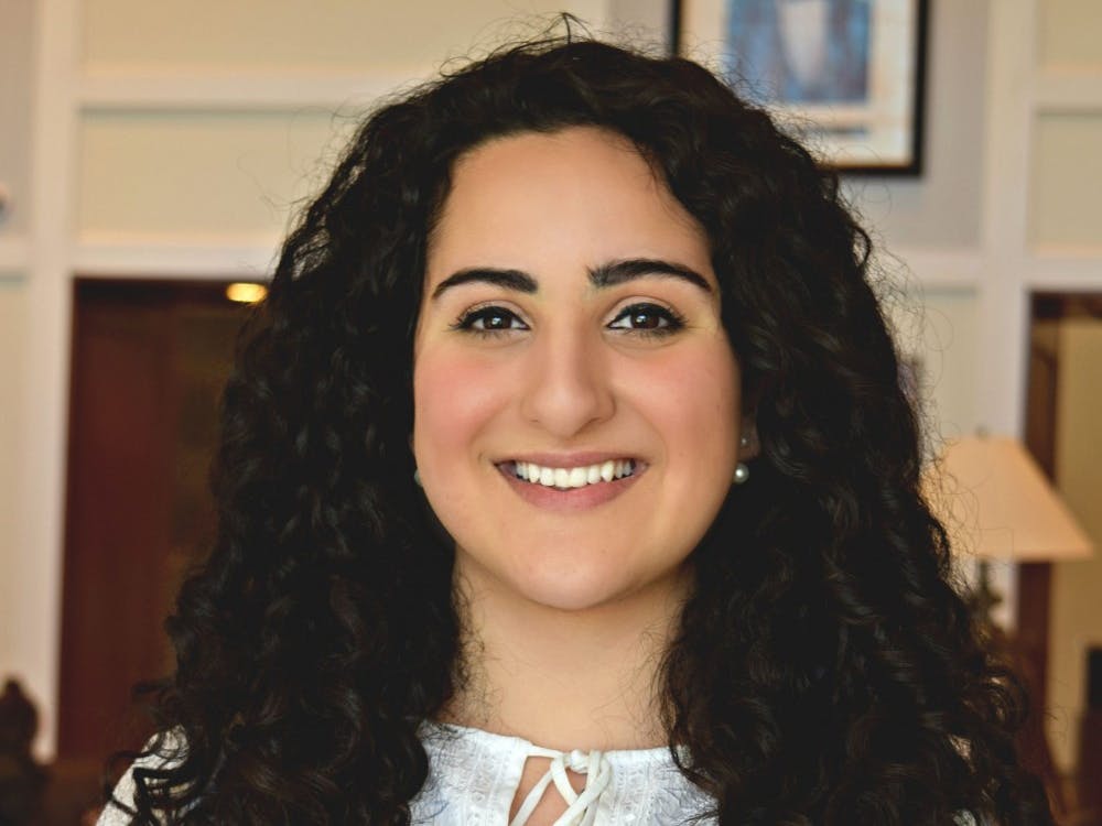 Junior Sara Al-Zubi poses in Armstrong.