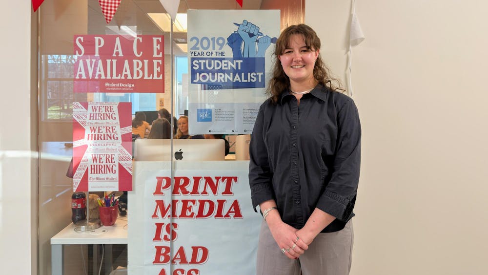 Shannon Mahoney elected new editor-in-chief of The Miami Student on March 8.