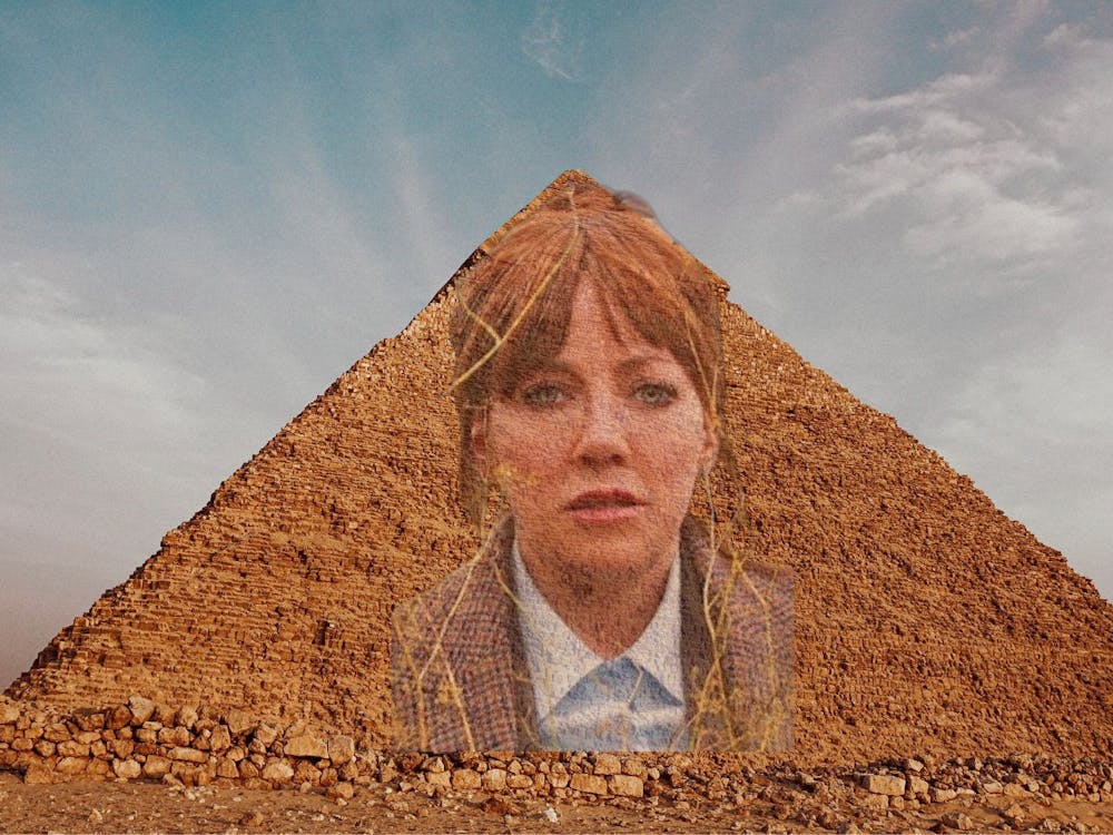 In "Cunk on Earth," Philomena Cunk wonders whether the pyramids were designed to stop homeless people from sleeping on them.