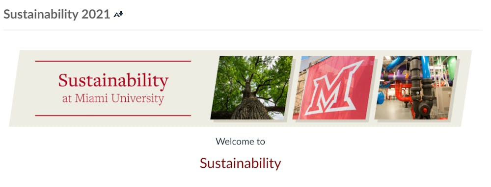 The climate course includes a pre-survey for students to assess their prior knowledge of sustainability, three modules accompanied by videos and interactive questions and an exit survey. 
