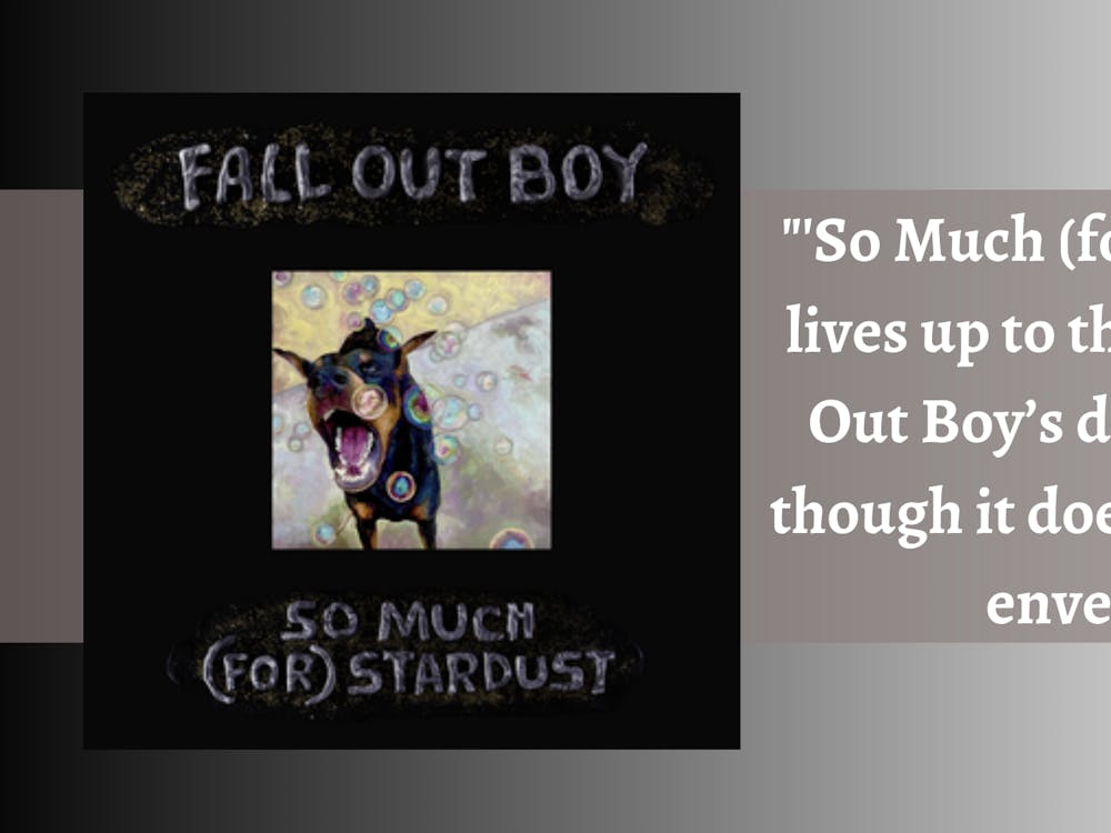 "So Much (for) Stardust," Fall Out Boy's first album in five years, is another solid entry in the band's catalogue, but according to Staff Writer Lily Wahl, "doesn't push the envelope."
