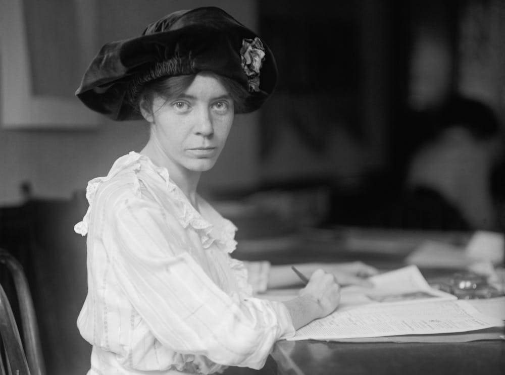 Alice Paul (above) was a suffragist, protester, leader of the women's rights movement and a co-writer of the Equal Rights Amendment.