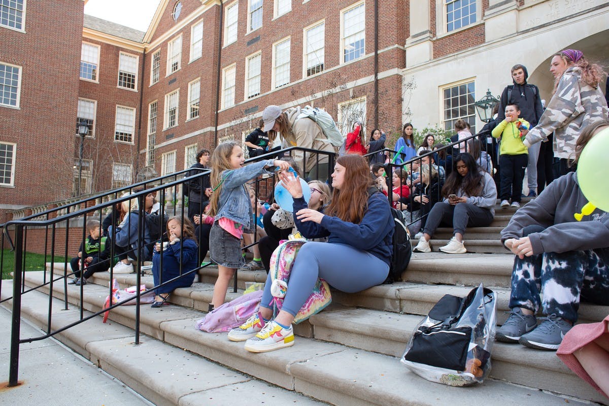 The organization gives many of the mentee students an early look at what their future could look like.