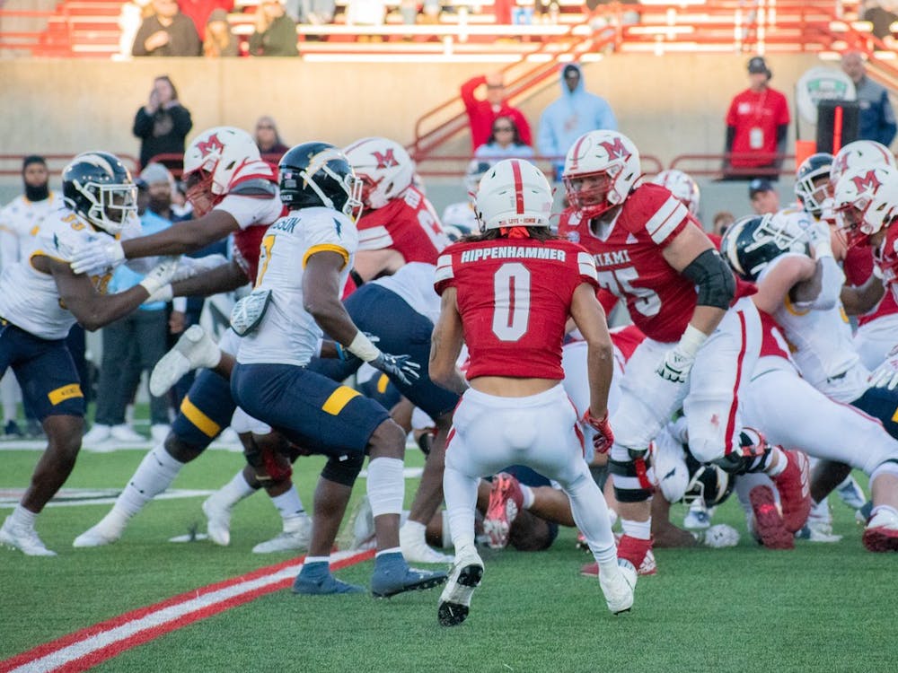 Mac Hippenhammer has been Miami's best receiver in 2022