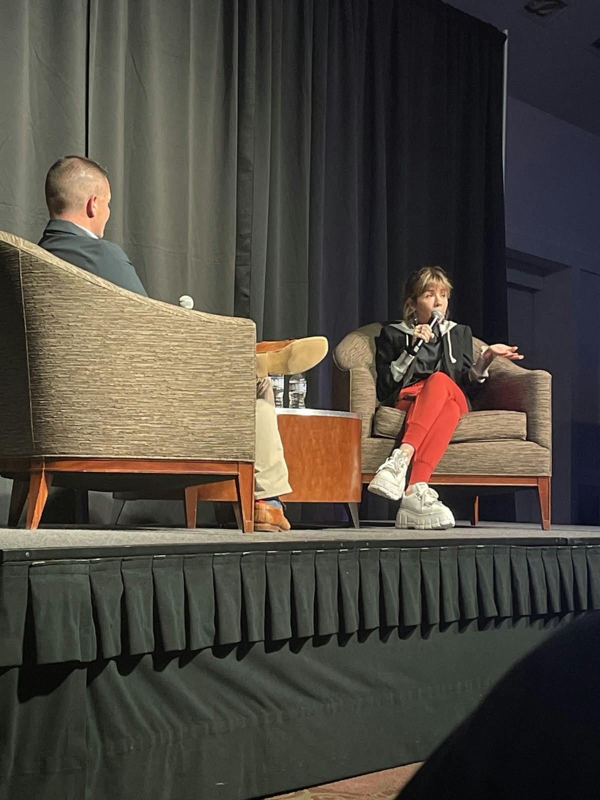 Jennette McCurdy stopped at Miami University, the first university on her tour, to talk about mental health and her new memoir.