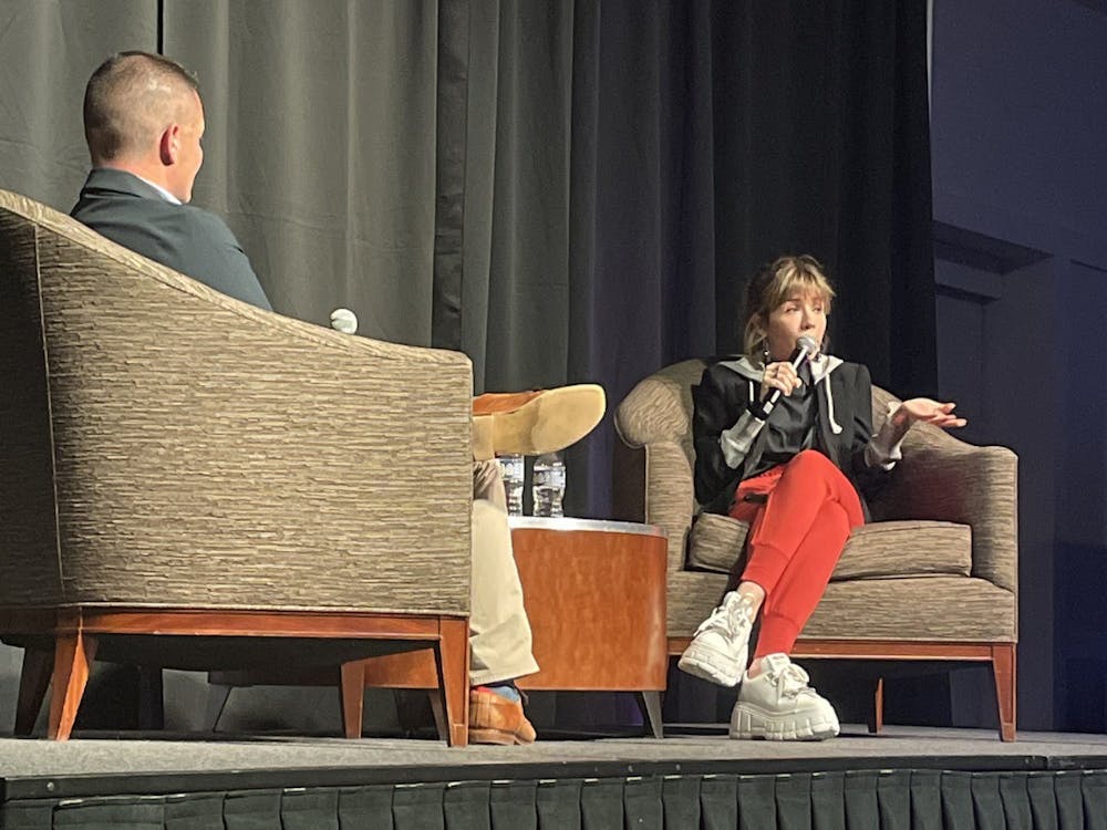 Jennette McCurdy stopped at Miami University, the first university on her tour, to talk about mental health and her new memoir.