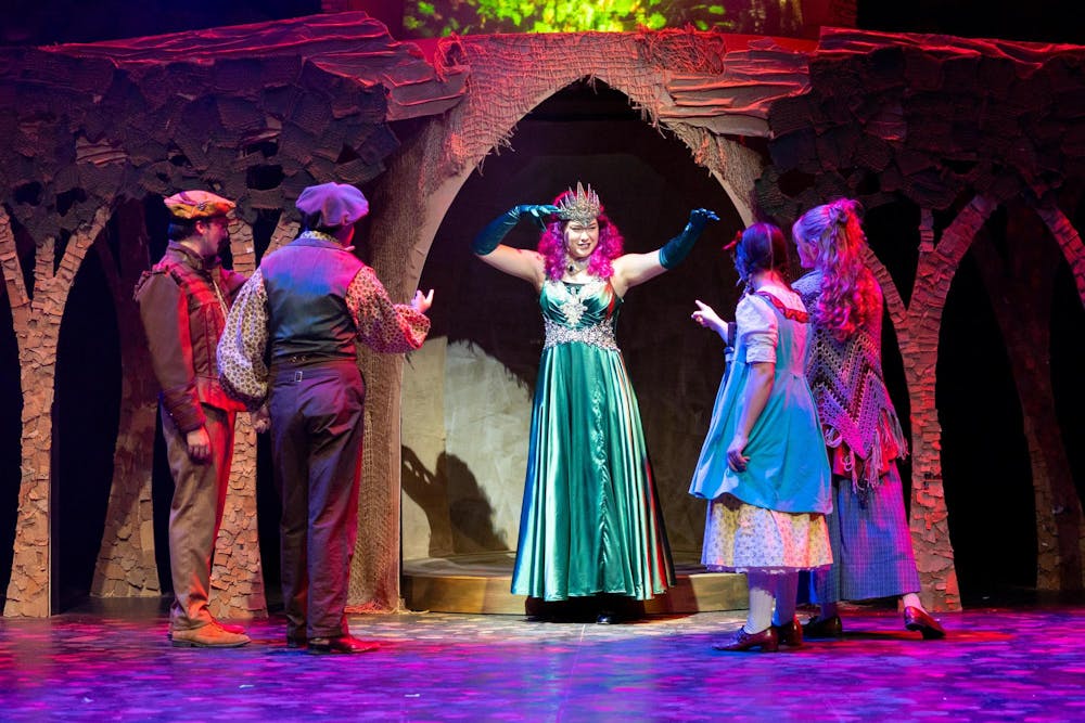 <p>Miami University's Department of Theater performs "Into the Woods."</p>