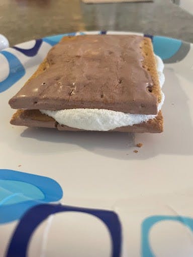 S&#x27;mores Pop Tart sandwich