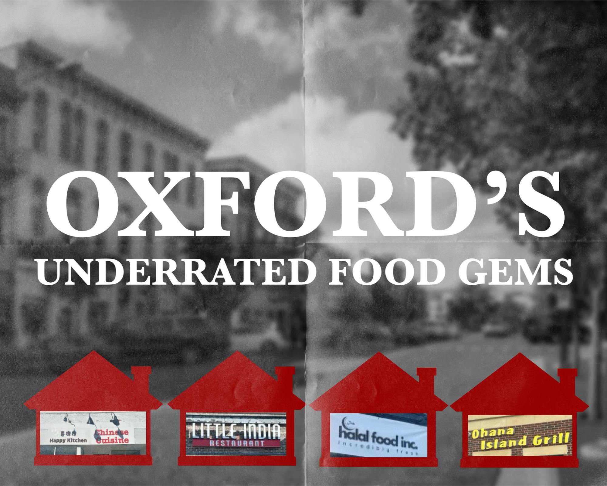 In addition to the well-known restaurants, Oxford is home to a lot of hidden gems.