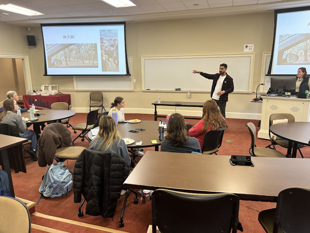 Almost two months after the attack, El-Hai visited Miami University to bring light to his experience. The discussion was hosted by Miami’s Hillel.