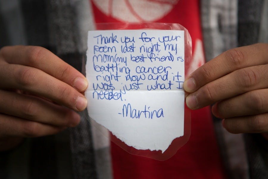 &quot;You wouldn&#039;t know that he used to do double-sided math worksheets to earn a penny from his mom and has sung for the Dalai Lama.&quot;