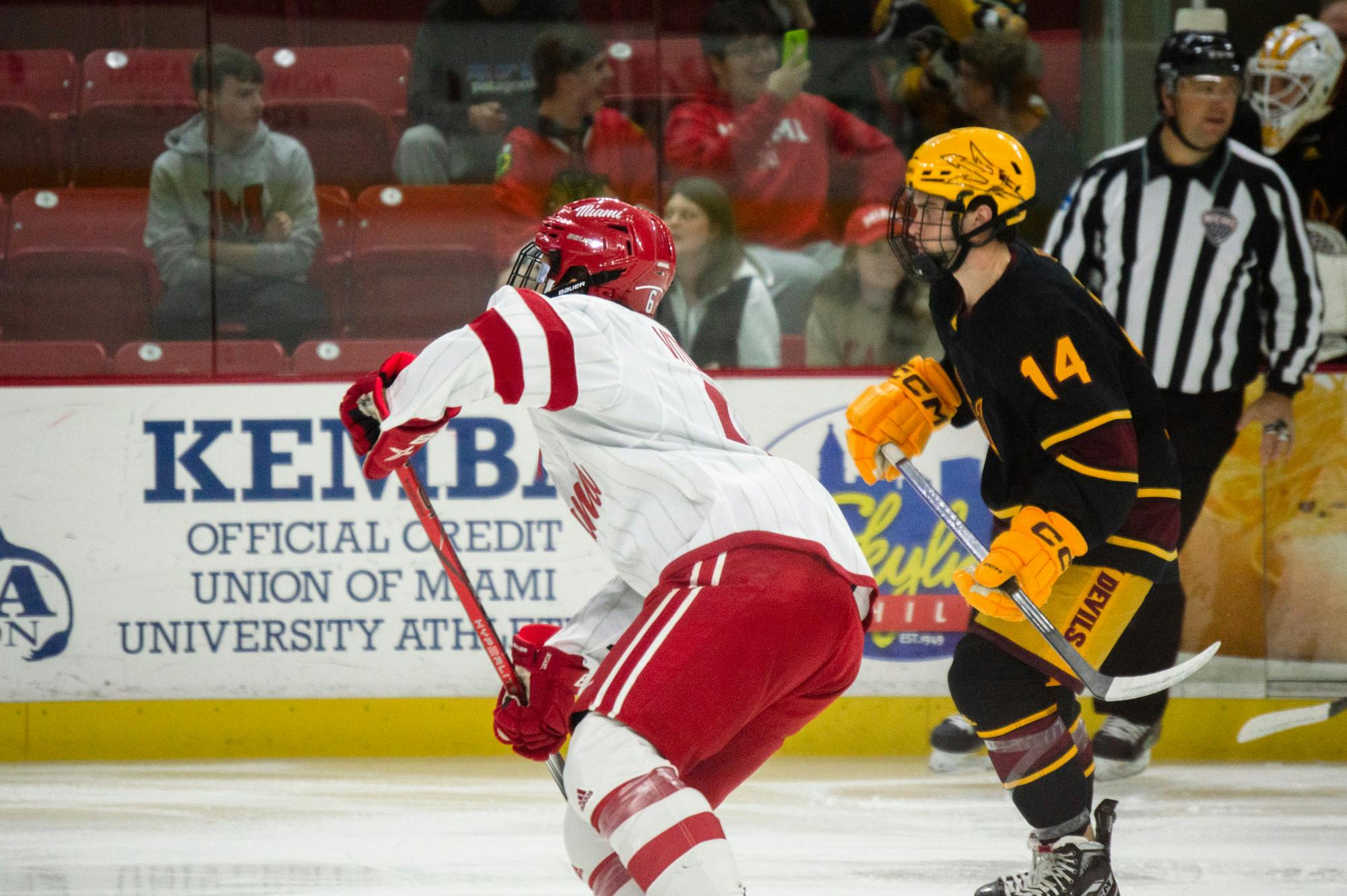 Miami has struggled against North Dakota in recent years.﻿