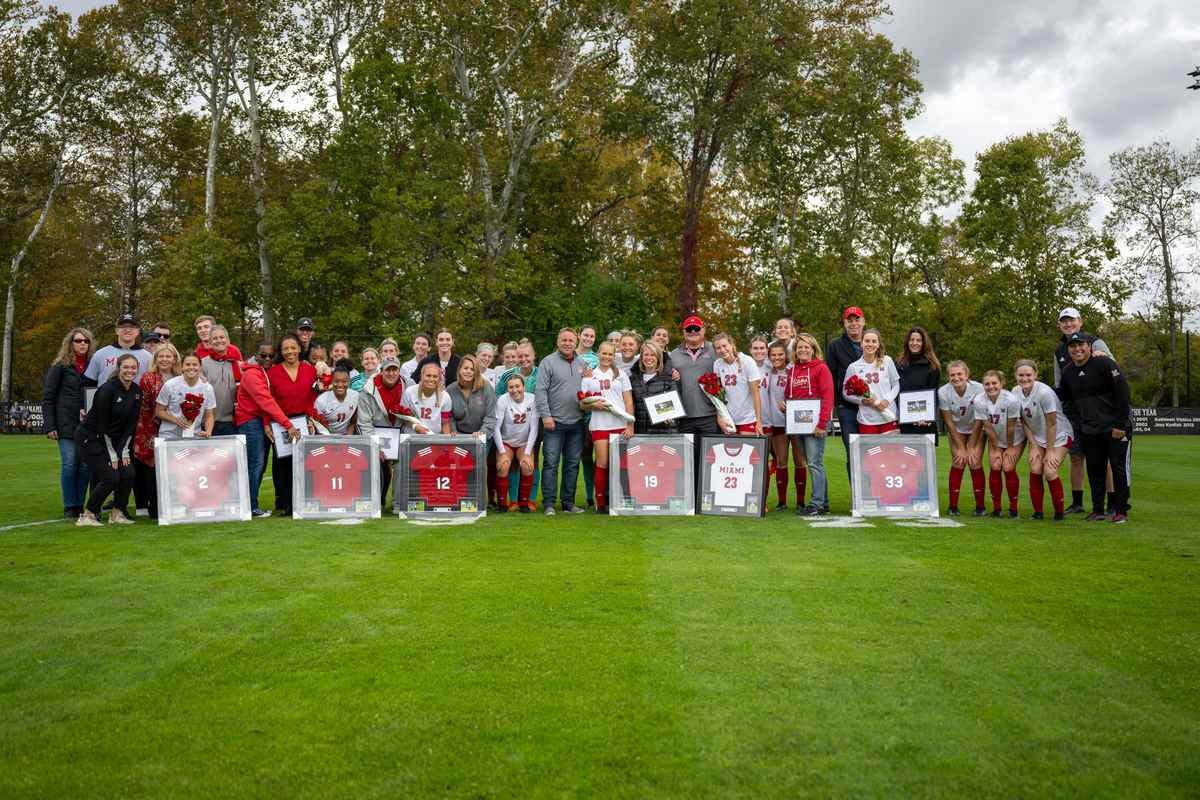 Miami soccer&#x27;s seniors say that they basically do everything together.﻿