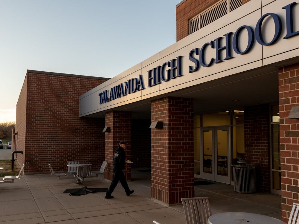 Talawanda High School on election day in 2022.