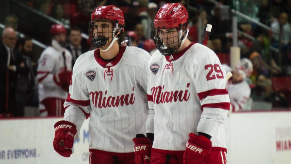 The Miami RedHawks hockey team is back in action this weekend, facing the No.3 ranked Denver University Pioneers
