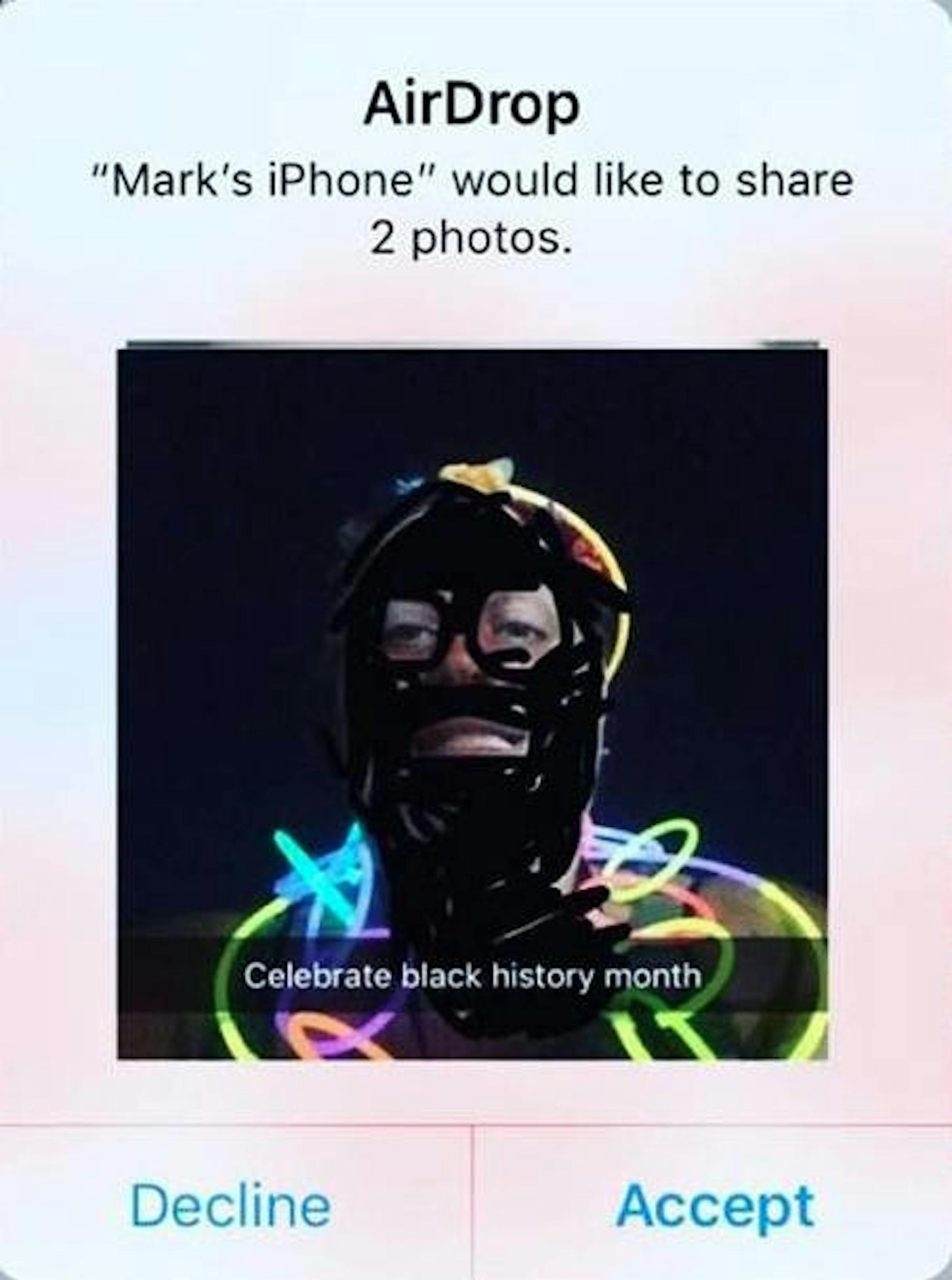 Clark Terry UNH Story Photo Airdrop