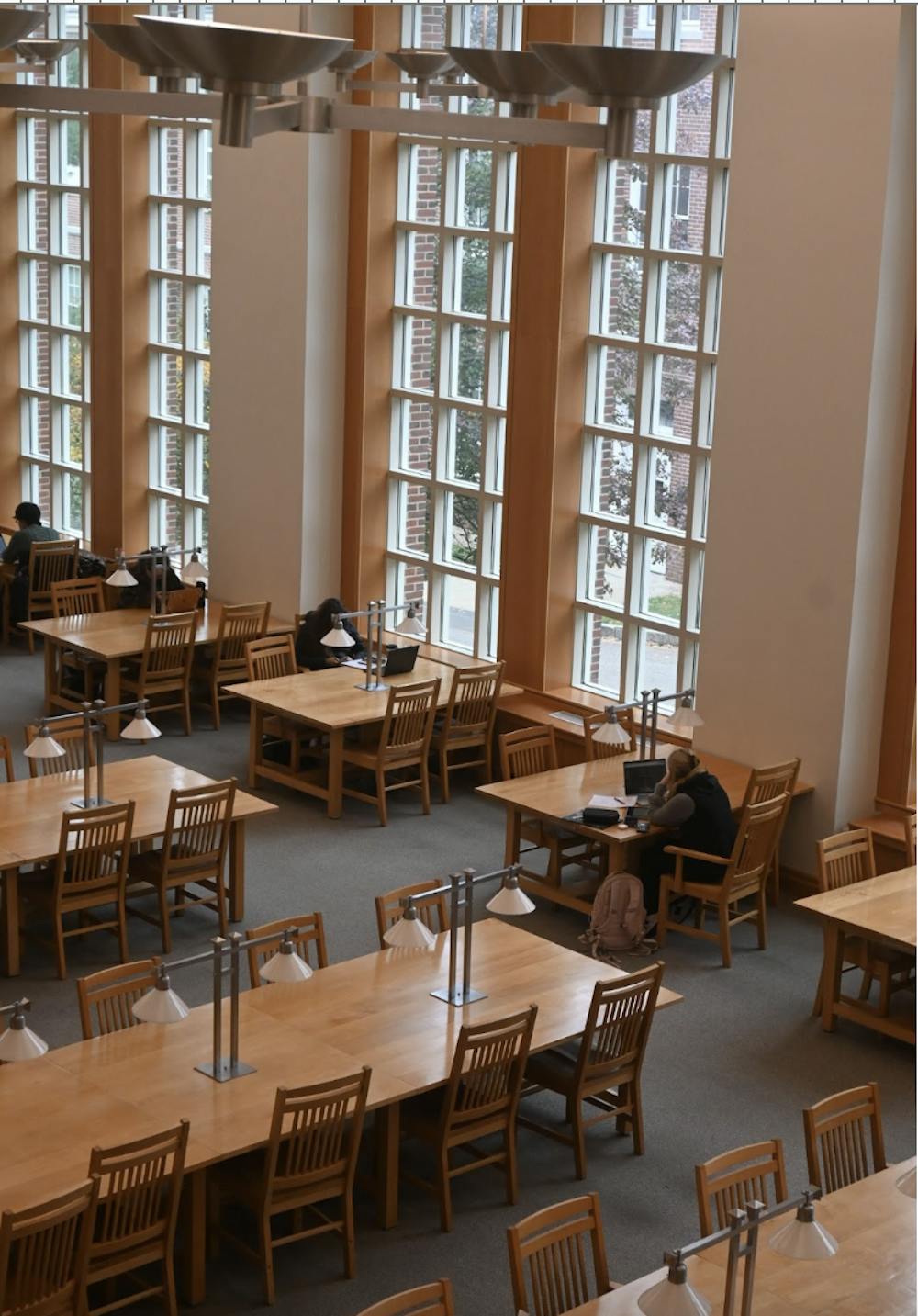 Inside Dimond Library