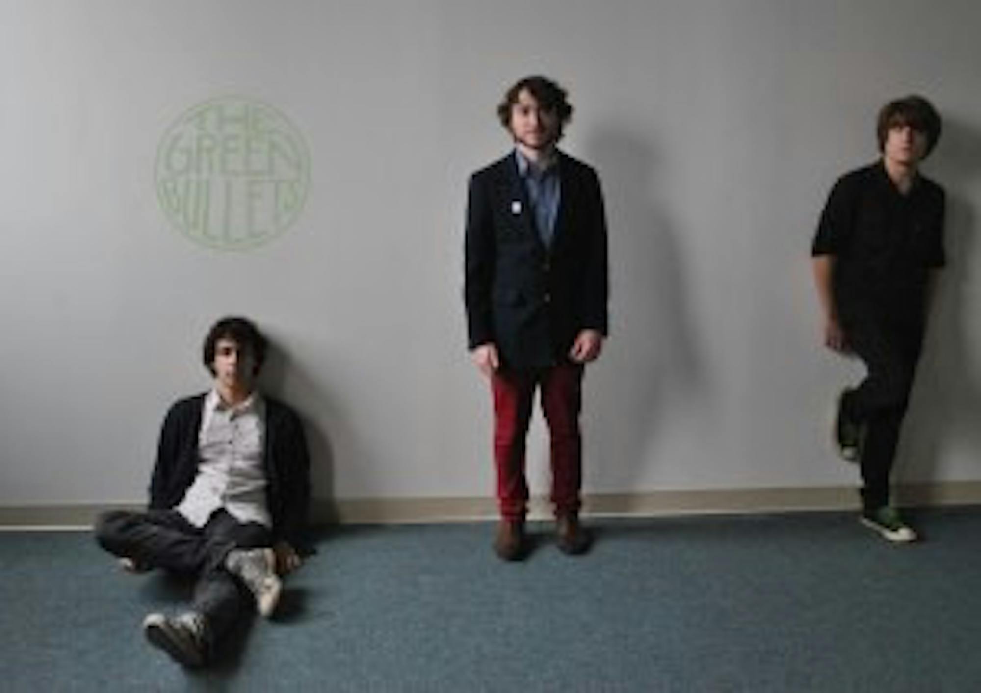 Courtesy photo The Green Bullets bring a raw, alternative rock sound popularized by vintage Brit-rockers. From left to right is J.W. Ayer (bass), Harry Griffin (guitar) and Justin Arlock (drums). The band is breaking into the local scene.